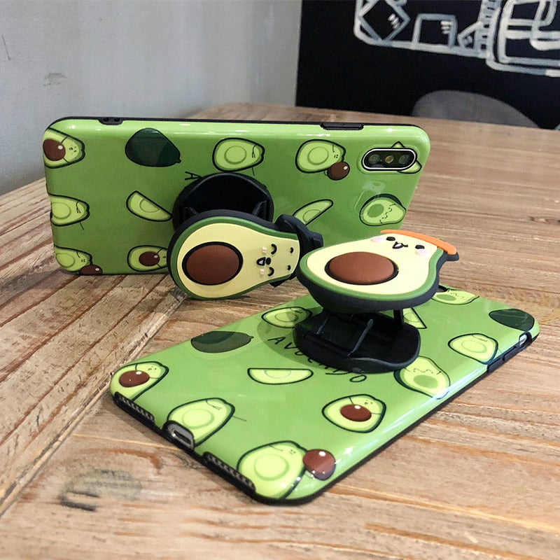 Avocado Silicone Phone Case for iphone