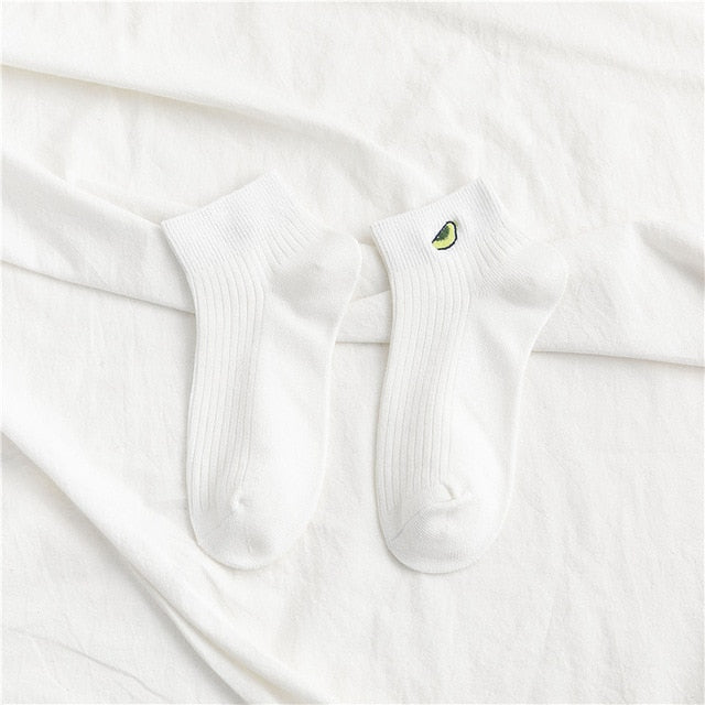 Womens Casual Cotton Breathable Socks