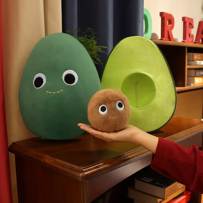 Avon and Pip the Squishable Avocado Plush Team
