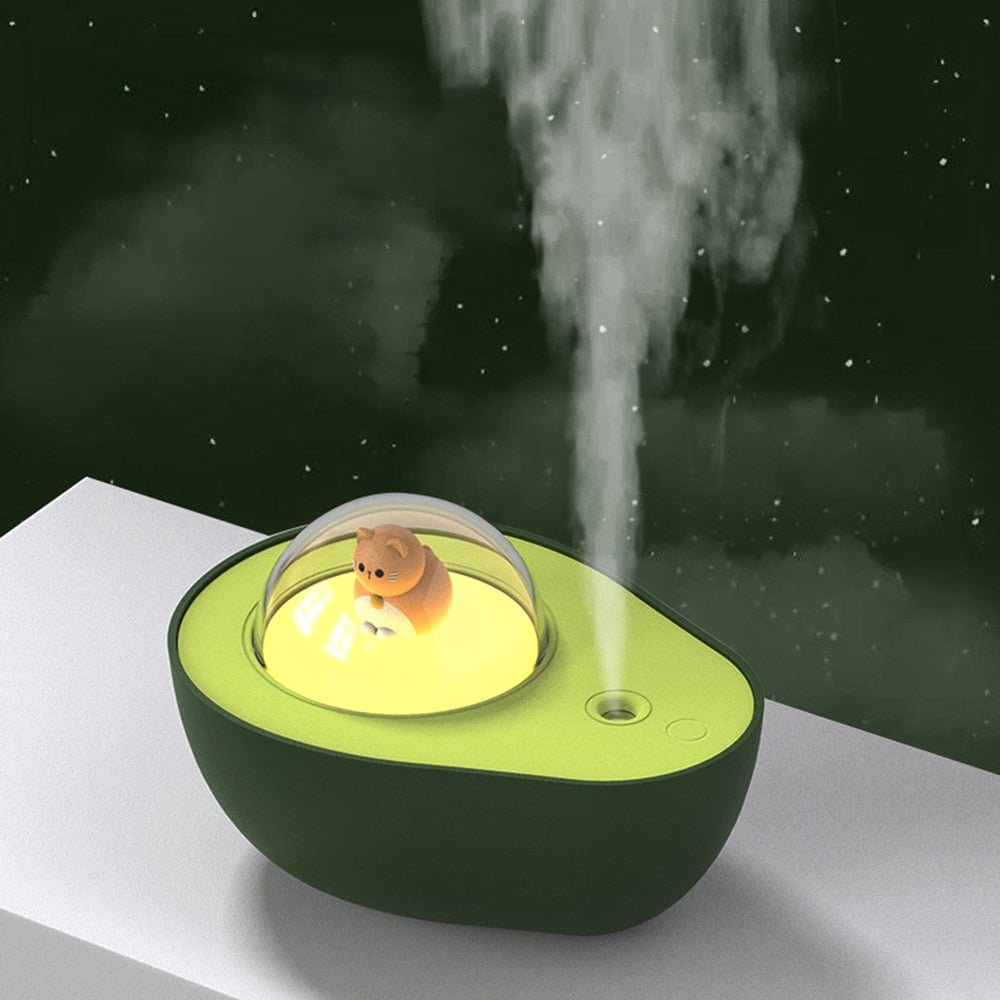 Cute Avocado Night Light Diffuser